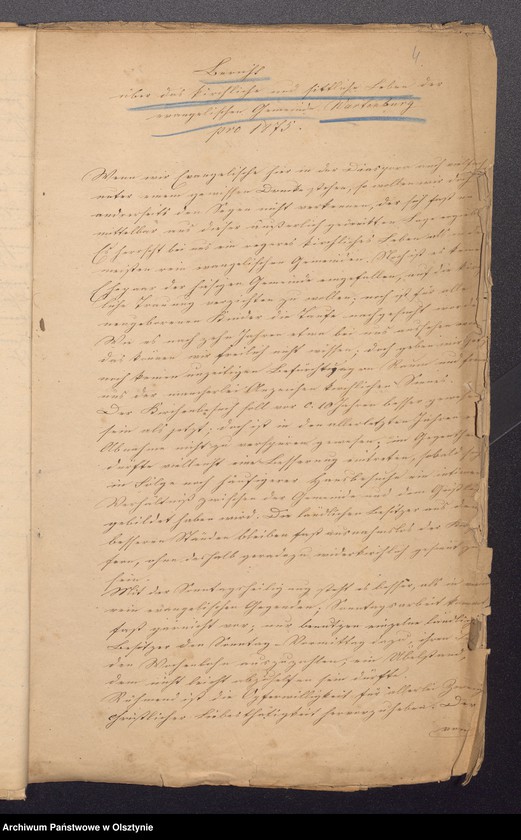 image.from.unit.number "Berichten über der kirchlichen und sittlichen Zustande des Kirchspiels"