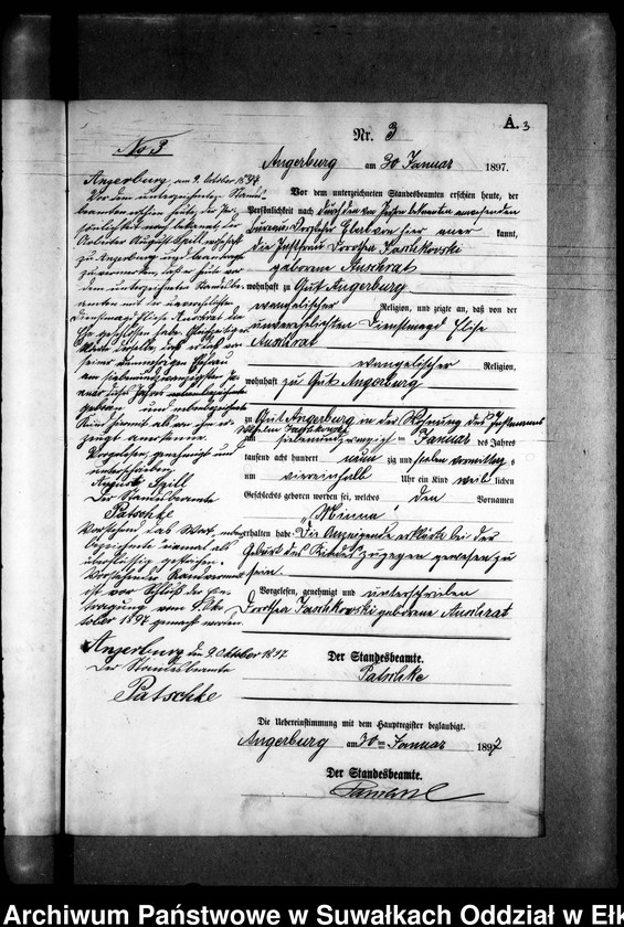 image.from.unit.number "Geburts-Neben-Register des Preussischen Standes-Amtes Kehlen Kreis Angerburg"