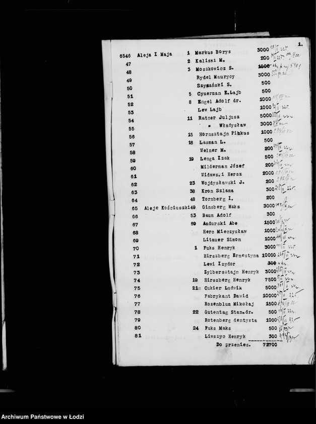 Obraz 4 z jednostki "Rejestr poborczy"