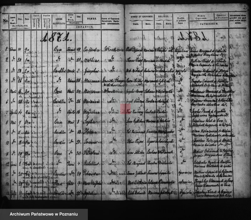 Obraz 4 z jednostki "Duplicati baptisatorum, copulatorum, mortuorum"