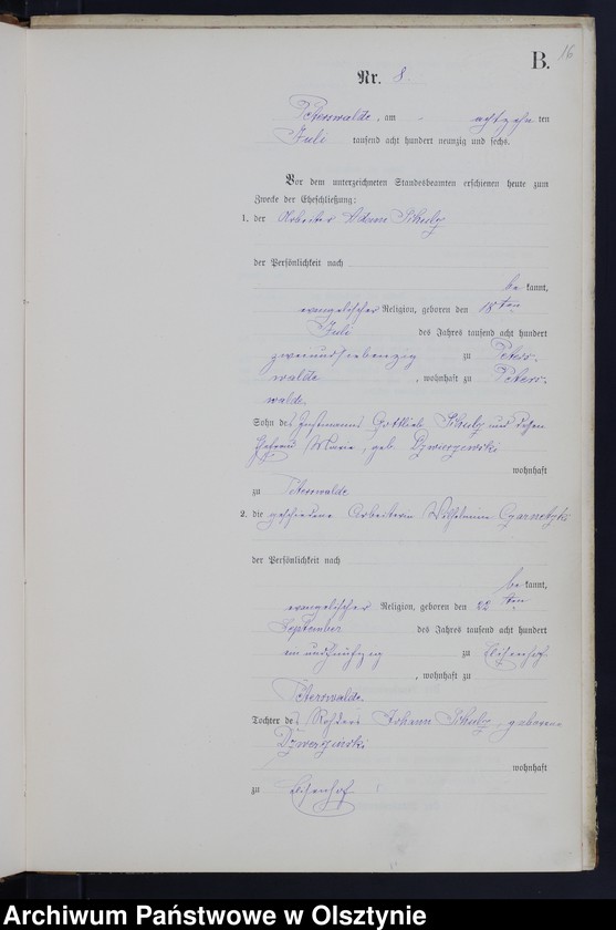 image.from.unit.number "Heiraths-Neben-Register Nr 1 - 20"