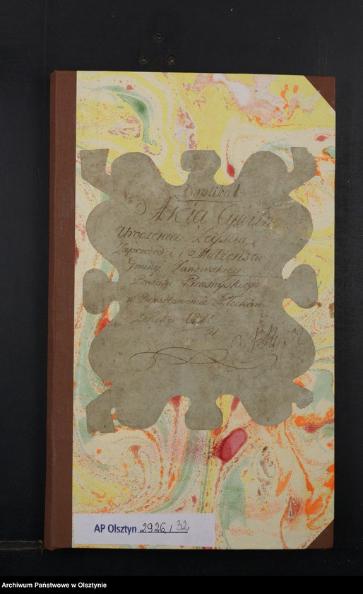 image.from.unit.number "Akta Urodzenia, Zeyścia, Zapowiedzi i Małżeństw Gminy Janow Powiatu Przasniskiego w Departamencie Płockim Od Dnia 1 Maja 1820 do ostatniego Kwietnia 1821 Roku"