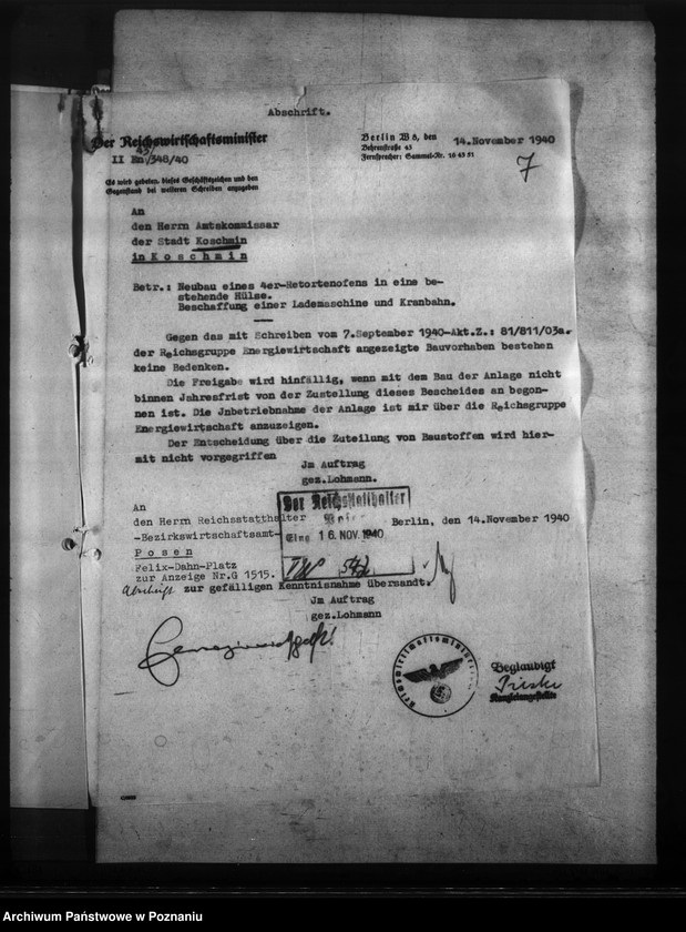 Obraz 11 z jednostki "Gaswerk - Koschmin (Koźmin)"