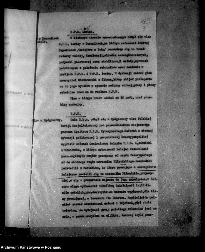 Obraz 13 z jednostki "Sprawozdania sytuacyjne tygodniowe za czas od 2 września do 27 października 1927 r."