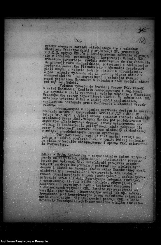 Obraz 16 z jednostki "Sprawozdania półroczne z życia polskich legalnych stowarzyszeń i związków za okres od 1.X.1935 r. do 31.III.1936 r. i od 1.IV.1936 r. do 30.IX.1936 r."