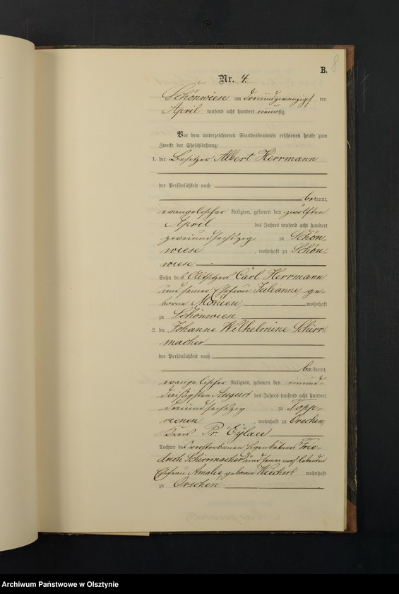 image.from.unit.number "Heiraths-Neben-Register Nr 1 - 14"