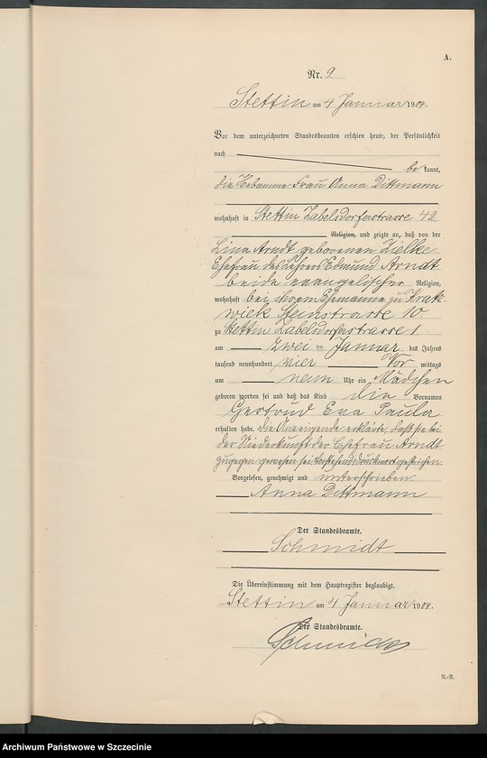image.from.unit.number "Geburts-Register (Neben-Register) Band I"