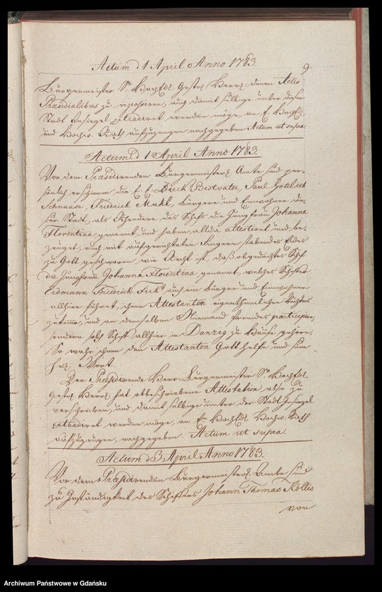 image.from.unit.number "Acta coram Officio […] Joannis Bentzmann Praeconsulis ac Praesidis [22.III.1783-13.III.1784] Joannis Bentzmann nec non Fisci Administratoris [27.III.1783-9.III.1784] /2 indeksy/"