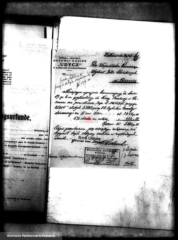 Obraz 19 z jednostki "Spłata czynszu dzierżawnego majątku państwowego Żółków"