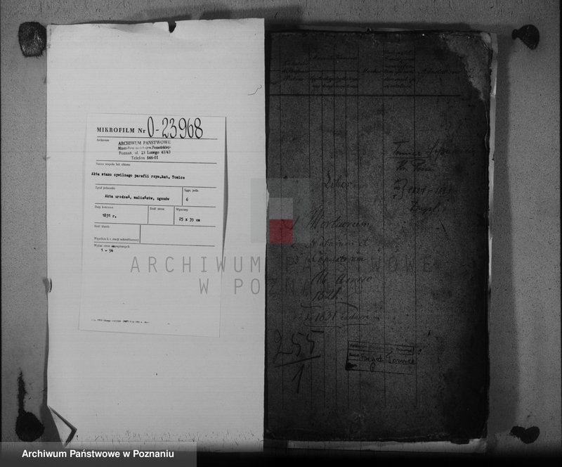 image.from.unit.number "Duplikat urodzonych, zaślubionych, zmarłych"