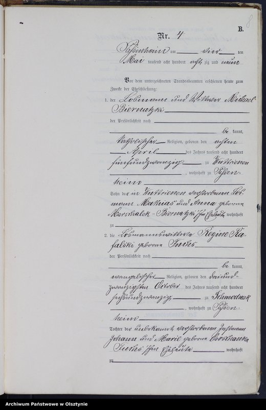 image.from.unit.number "Heiraths-Haupt-Register Nr 1 - 17"