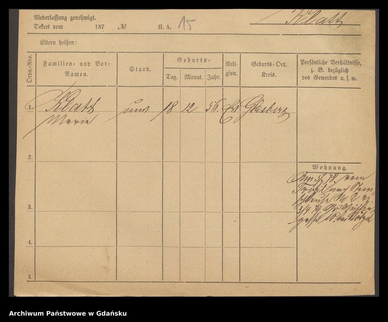 image.from.unit.number "Karty meldunkowe: Klatt Louis - Klawenka"