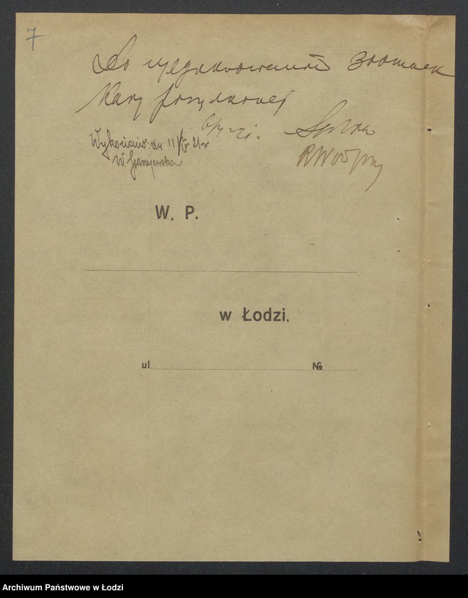 Obraz 9 z jednostki "Joel Gulglas, Mosyek Chil Miller- handel towarami galanteryjnymi"