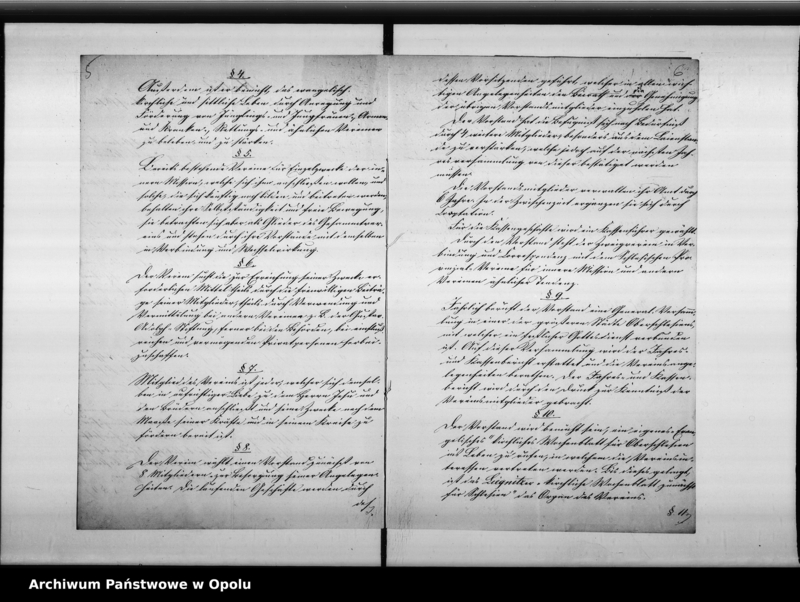 Obraz 8 z jednostki "Acta des Magistrats zu Oppeln betreffend den Verein für innern Mission in Oberschlesien"