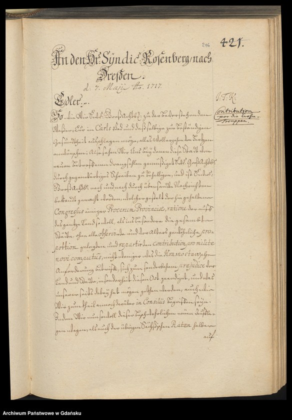 image.from.unit.number "Missiven de Anno 1716. Missiven de Anno 1717. Index literarum A. 1716 A. 1717 expeditarum [adresatów]. Index materiarum in literis […] contentarum"