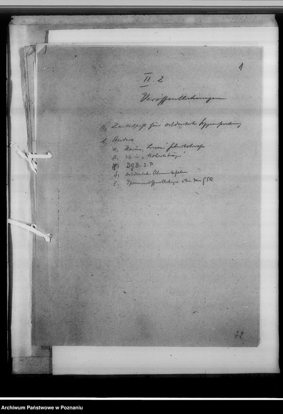 Obraz 7 z jednostki "Veröffentlichungen. Zeitschrift für Ostdeutsche Sippenforschung [przedmowa wydawcy do pierwszego zeszytu czasopisma]"