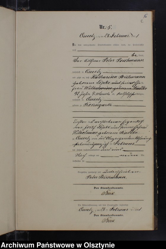 image.from.unit.number "Sterbe-Neben-Register Nr 1 - 17"