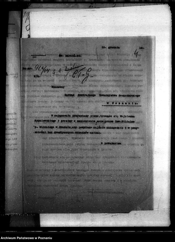 Obraz 9 z jednostki "Sprawy szczegółowo-administracyjne Centralne Towarzystwo Gospodarcze"
