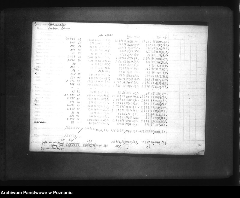 Obraz 13 z jednostki "Regierungsbezirk Hohensalza. Gegenüberstellung der Bodenbenutzungserhebungen"