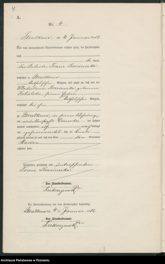 Obraz 7 z jednostki "Geburts-Neben-Register"