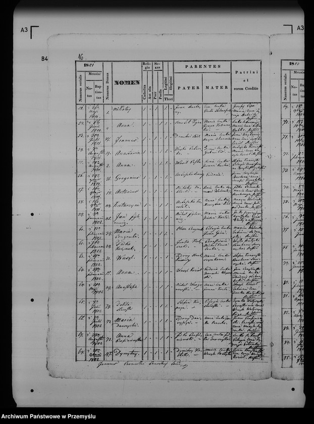 image.from.unit.number "[Kopie ksiąg metrykalnych parafii Śliwnica z filiami Komary, Tarnawce (dekanat Przemyśl)]"