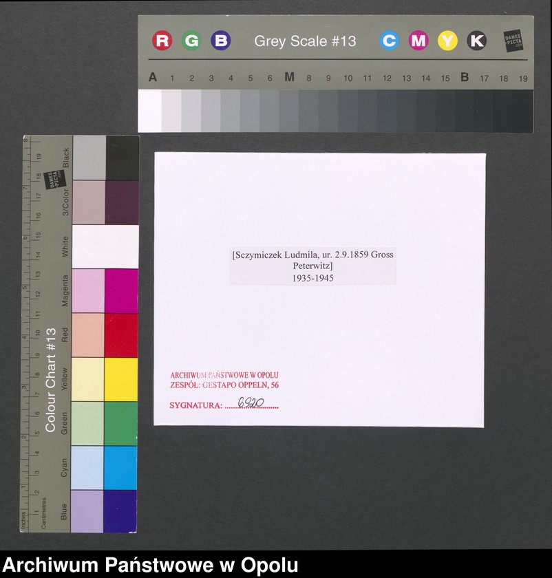 Obraz 2 z jednostki "[Sczymiczek Ludmila, ur. 2.9.1859 Gross Peterwitz]"