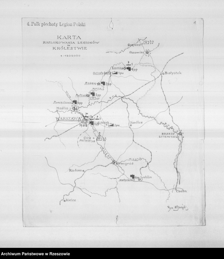 Obraz 13 z kolekcji "Legiony Polskie w zbiorach AP Rzeszów"