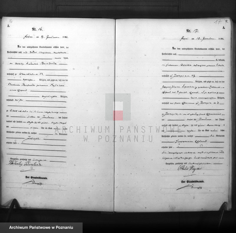 Obraz 10 z jednostki "Księga urodzeń t. I"