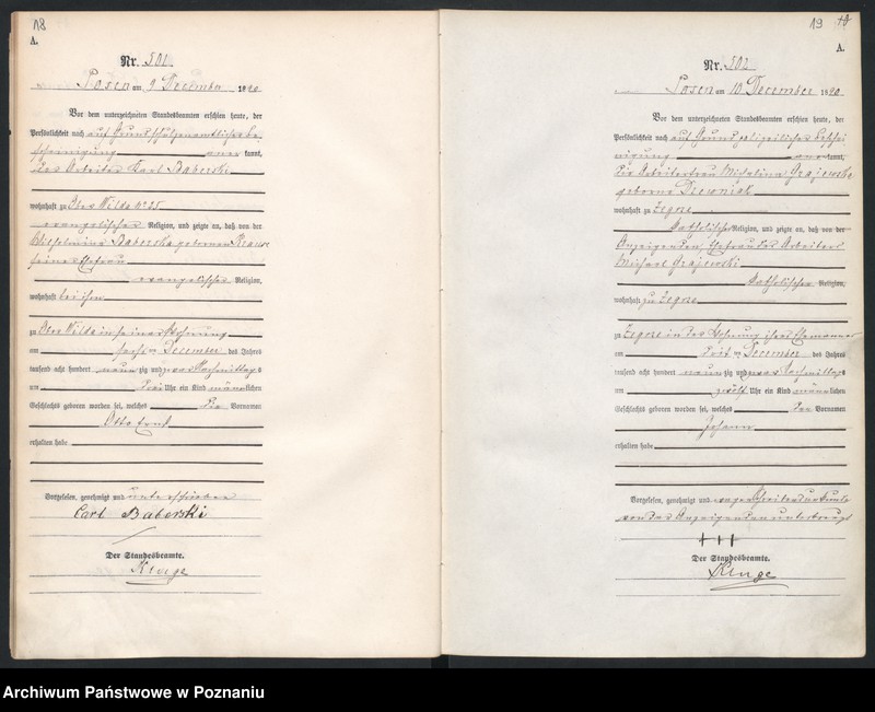 Obraz 13 z jednostki "Księga urodzeń t. II"