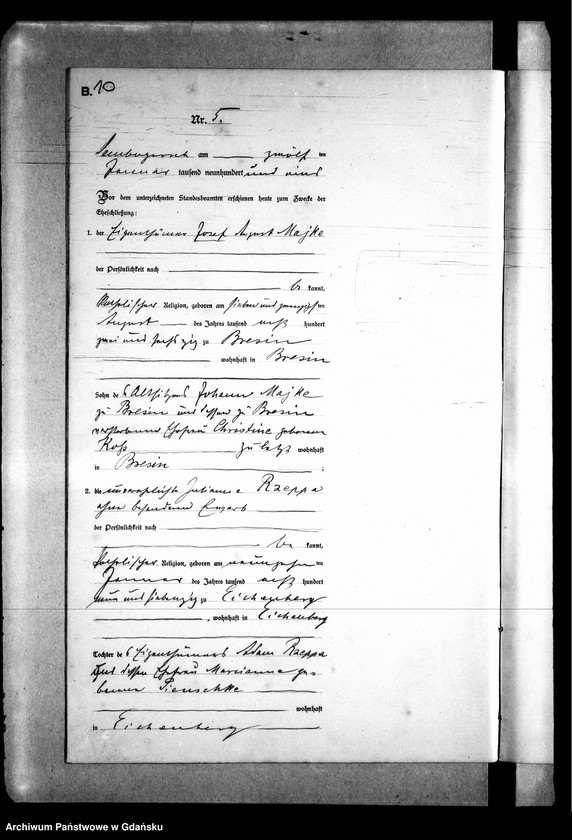 image.from.unit.number "Księga małżeństw"