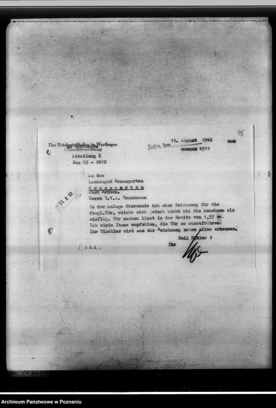 Obraz 19 z jednostki "Landesgut Grossgarten [fabryka konserw]."