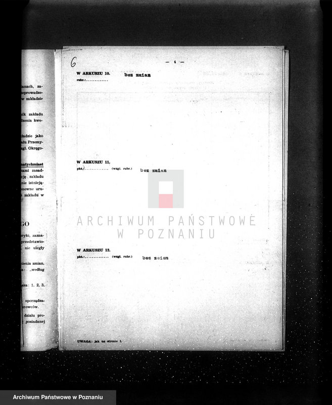 Obraz 10 z jednostki "Gazownia Miejska w Czarnkowie Kwestionariusze"