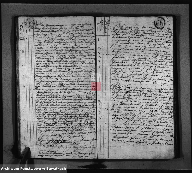 image.from.unit.number "Akta Małżeństwa Stanu Cywilnego Gminy Berznickiey z roku 1816"