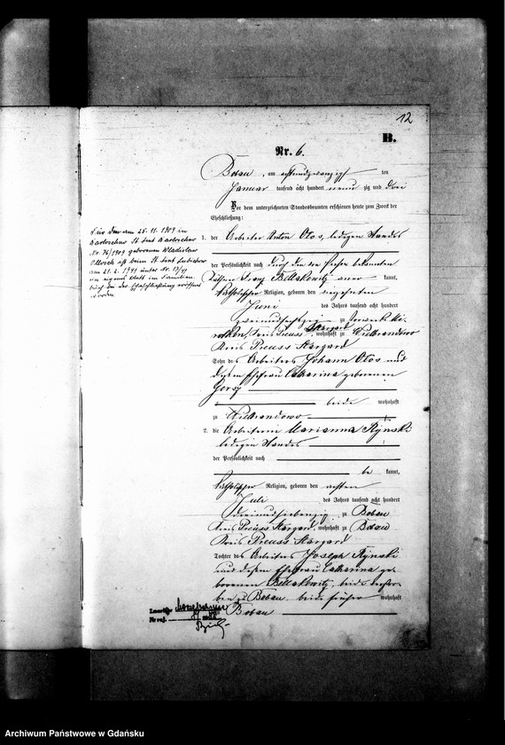 image.from.unit.number "Księga małżeństw"