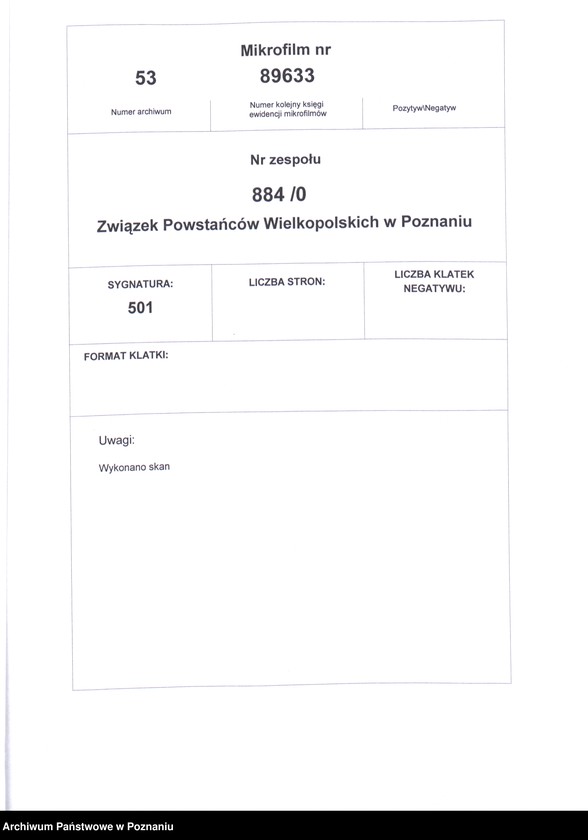 Obraz 2 z jednostki "Powstaniec Wielkopolski - nieznany."
