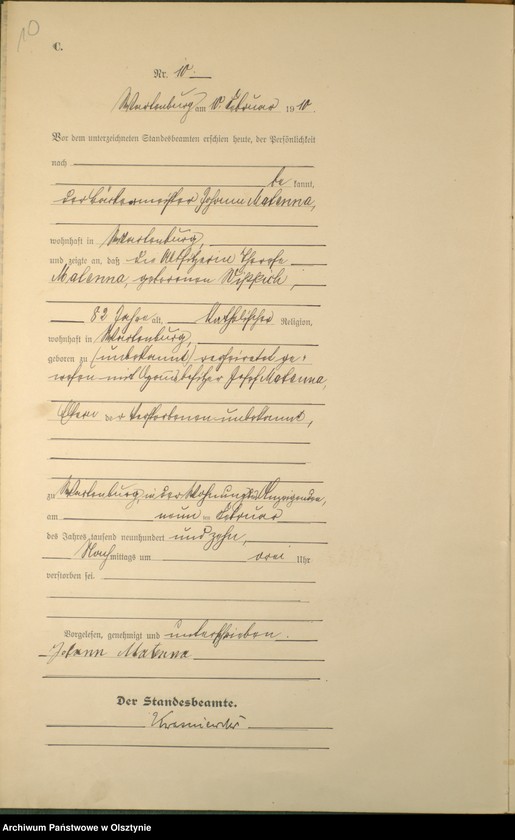 image.from.unit.number "Sterbe-Haupt-Register Nr 1 - 93"