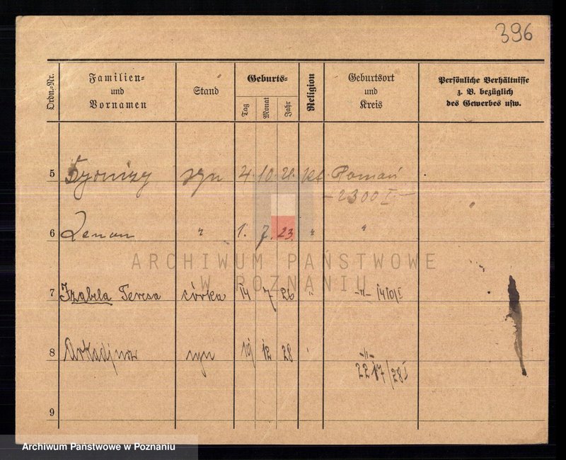 image.from.collection.number "Znani w zasobie Archiwum Państwowego w Poznaniu111"