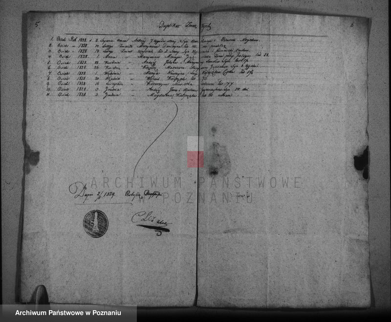 Obraz 6 z jednostki "Księga narodzonych, zaślubionych i zmarłych"