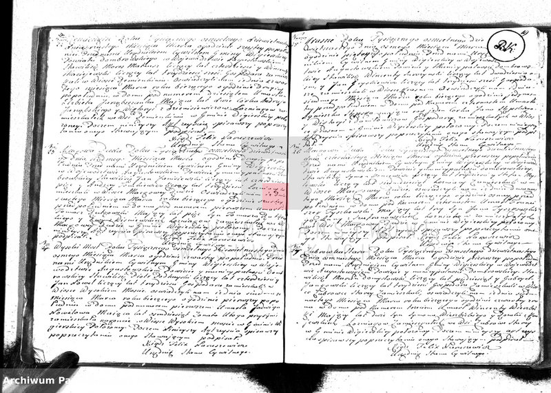 image.from.unit.number "Akta śmierci gminy wigierskiey od 1-go miesiąca stycznia 1819 do dnia ostatniego grudnia tegoż roku 1819"