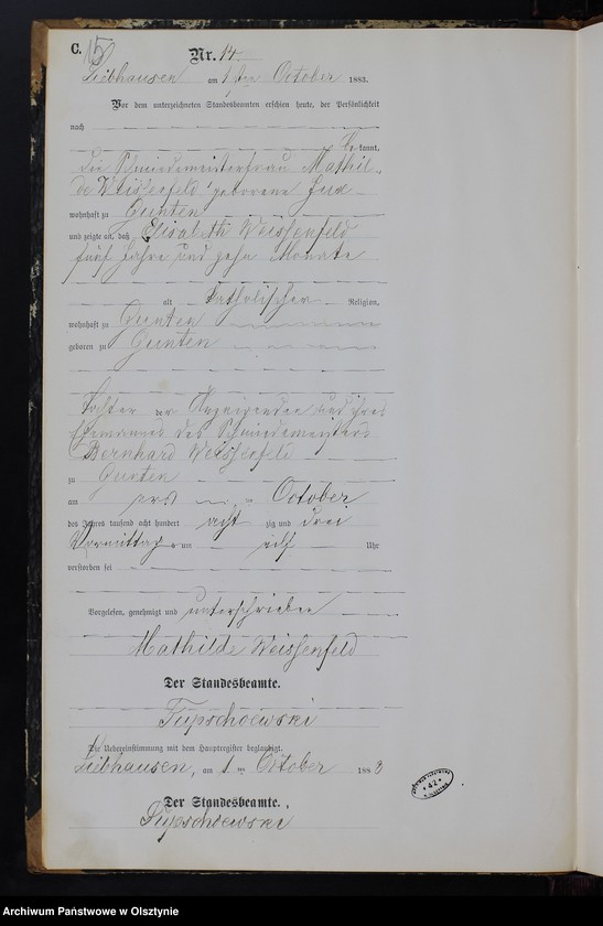 image.from.unit.number "Sterbe-Neben-Register Nr 1 - 24"