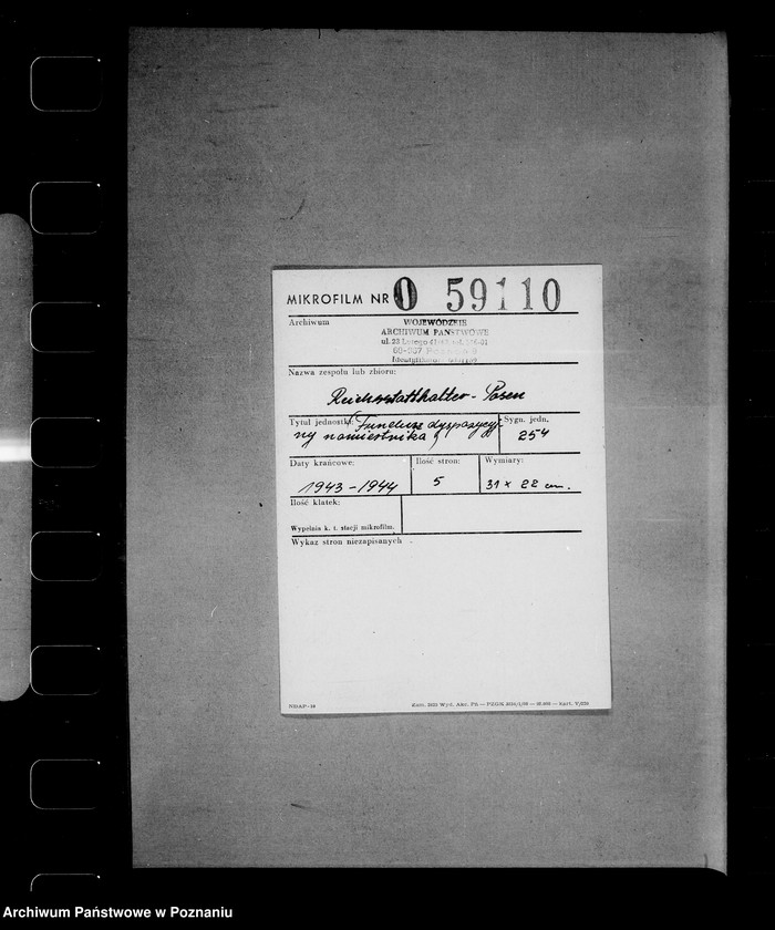 Obraz 2 z jednostki "Fundusz dyspozycyjny namiestnika"