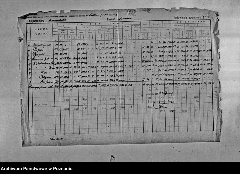 Obraz 8 z jednostki "/Statystyka produkcji rolnej - zestawienie powiatowe - Oborniki/"
