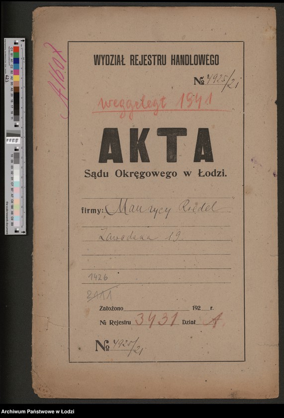 Obraz 2 z jednostki "Maurycy Riedel- sprzedaż chemikali i farb"