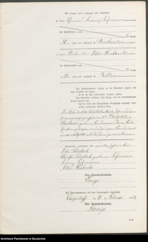 Obraz 7 z jednostki "Heiratsregister"