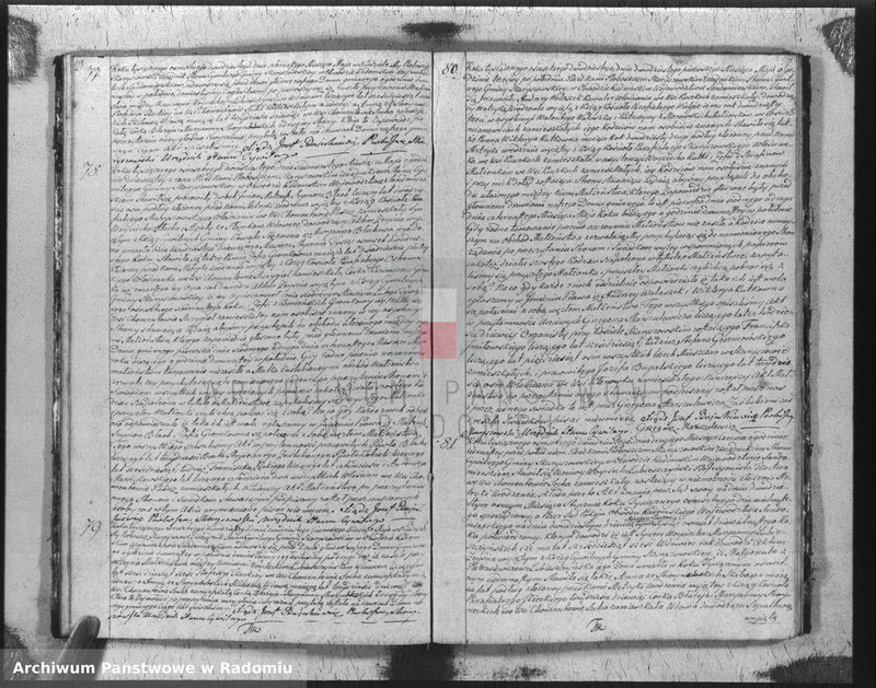 Obraz 17 z jednostki "Akta stanu cywilnego parafii Skaryszów małżeństw na rok 1820"