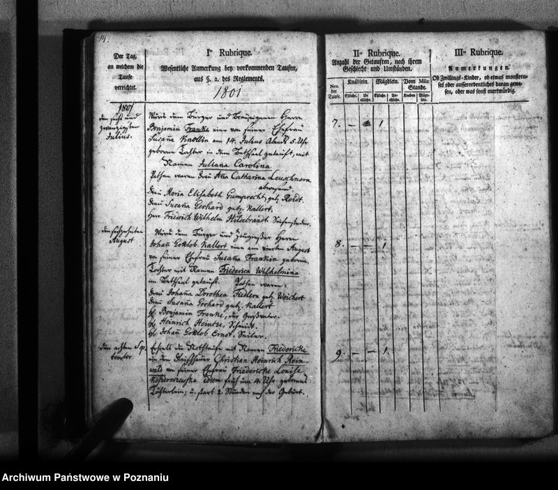 Obraz 13 z jednostki "Kirchenbuch Geborenen"