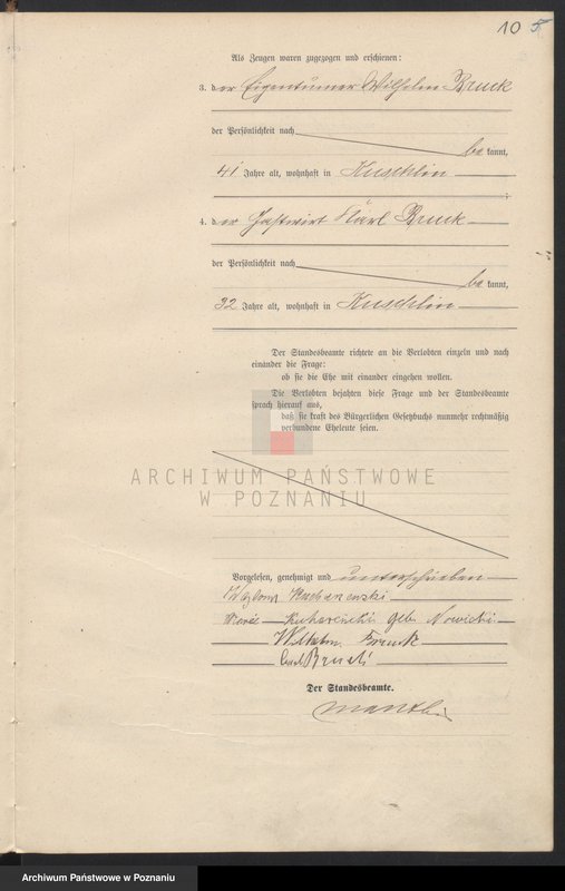 Obraz 13 z jednostki "Heiraths-Haupt-Register"