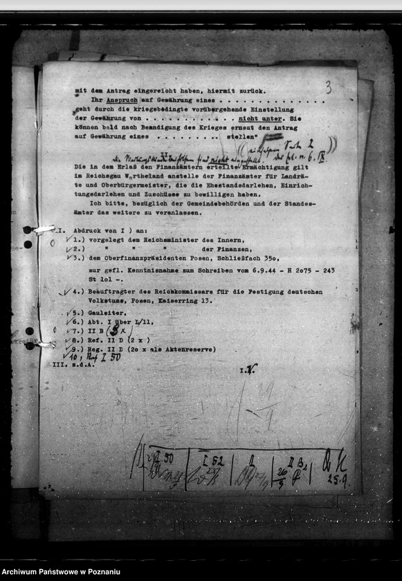 Obraz 7 z jednostki "Ehestandsdarlehen"