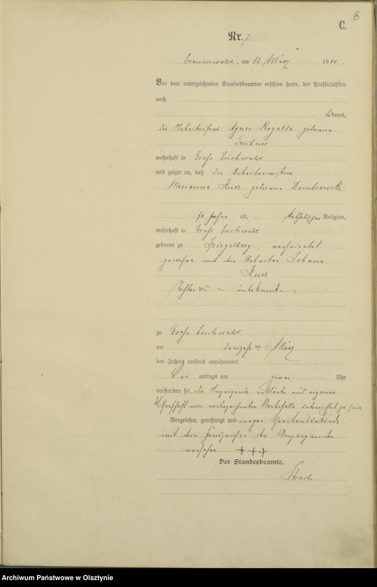 image.from.unit.number "Sterbe-Haupt-Register Nr 1 - 65"