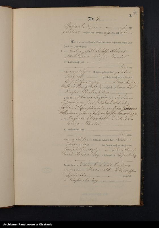 image.from.unit.number "Heiraths-Neben-Register Nr 1 - 59"